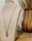 Genuine Moonstone Pendant 925 Sterling Silver Neckalce