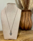 Genuine Moonstone Pendant 925 Sterling Silver Neckalce
