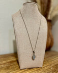 Genuine Moonstone Pendant 925 Sterling Silver Neckalce