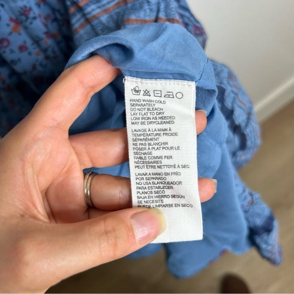 Cleobella 100% Organic Cotton Eva Smocked Floral Midi Dress