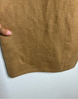 Unsubscribed 100% Cashmere Tan Wide Leg Flare Sweater Pant