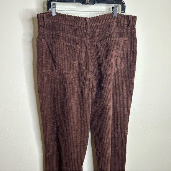 Reformation 100% Organic Cotton Preston Baggy Straight Corduroy