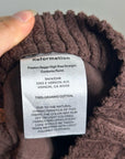 Reformation 100% Organic Cotton Preston Baggy Straight Corduroy