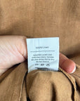 MATE The Label 100% Linen Full Length Maxi Dress in Sedona
