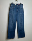 Anthropologie Pilcro 100% Cotton High Rise Straight Leg Jean