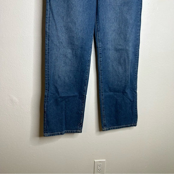 Anthropologie Pilcro 100% Cotton High Rise Straight Leg Jean