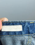 Anthropologie Pilcro 100% Cotton High Rise Straight Leg Jean