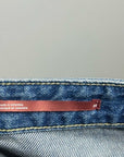 Anthropologie Pilcro 100% Cotton High Rise Straight Leg Jean