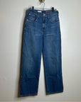 Anthropologie Pilcro 100% Cotton High Rise Straight Leg Jean