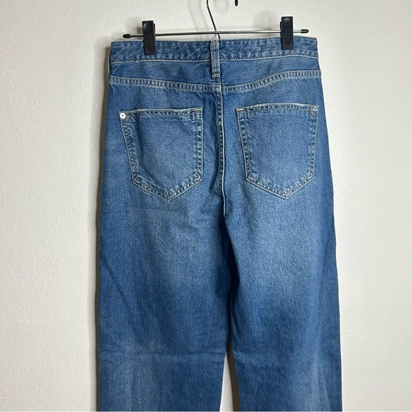 Anthropologie Pilcro 100% Cotton High Rise Straight Leg Jean