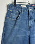 Anthropologie Pilcro 100% Cotton High Rise Straight Leg Jean