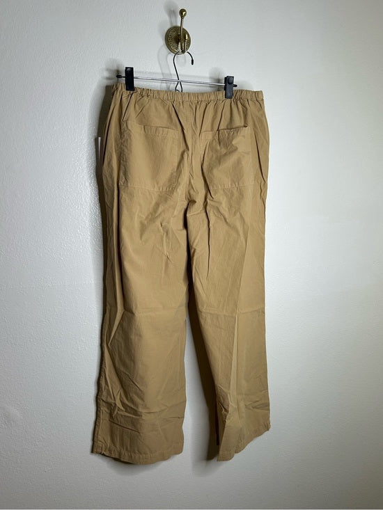 Nation LA 100% Pima Cotton Lucia Drawstring Wide Leg Pant in Toffee