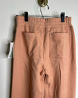 Nation LA 100% Pima Cotton Peach Lincoln Flare Split Hem Wide Leg Pant