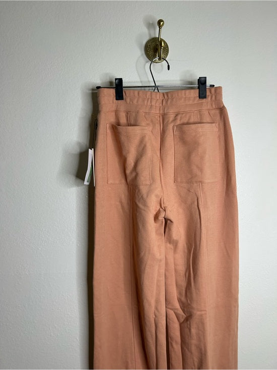 Nation LA 100% Pima Cotton Peach Lincoln Flare Split Hem Wide Leg Pant