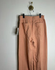Nation LA 100% Pima Cotton Peach Lincoln Flare Split Hem Wide Leg Pant