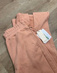 Nation LA 100% Pima Cotton Peach Lincoln Flare Split Hem Wide Leg Pant