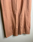 Nation LA 100% Pima Cotton Peach Lincoln Flare Split Hem Wide Leg Pant
