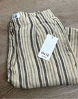 MATE The Label 100% Organic Linen Tailored Striped Pant
