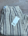 MATE The Label 100% Organic Linen Tailored Striped Pant