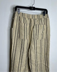 MATE The Label 100% Organic Linen Tailored Striped Pant