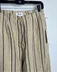 MATE The Label 100% Organic Linen Tailored Striped Pant
