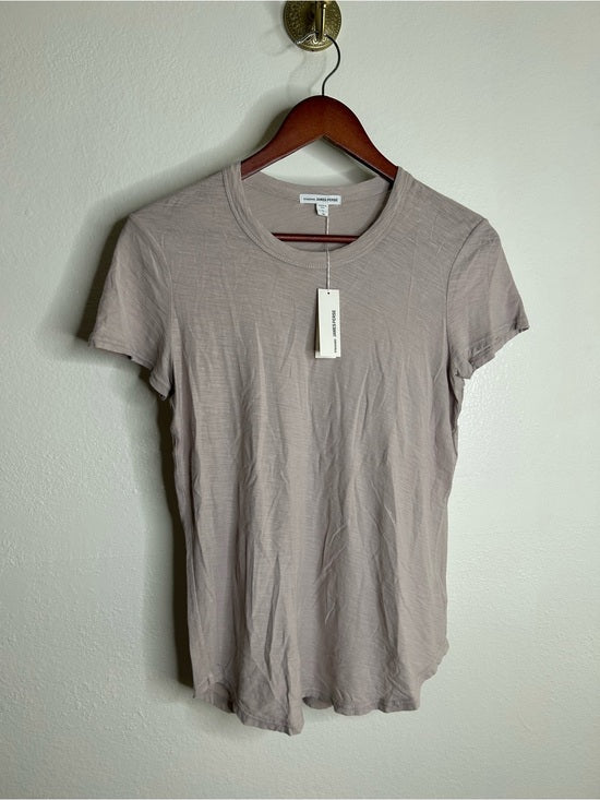 James Perse James Perse 100% Cotton Light Purple Short Sleeve T - Shirt - Cotton
