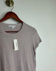 James Perse 100% Cotton Light Purple Short Sleeve T - Shirt