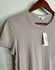 James Perse 100% Cotton Light Purple Short Sleeve T - Shirt
