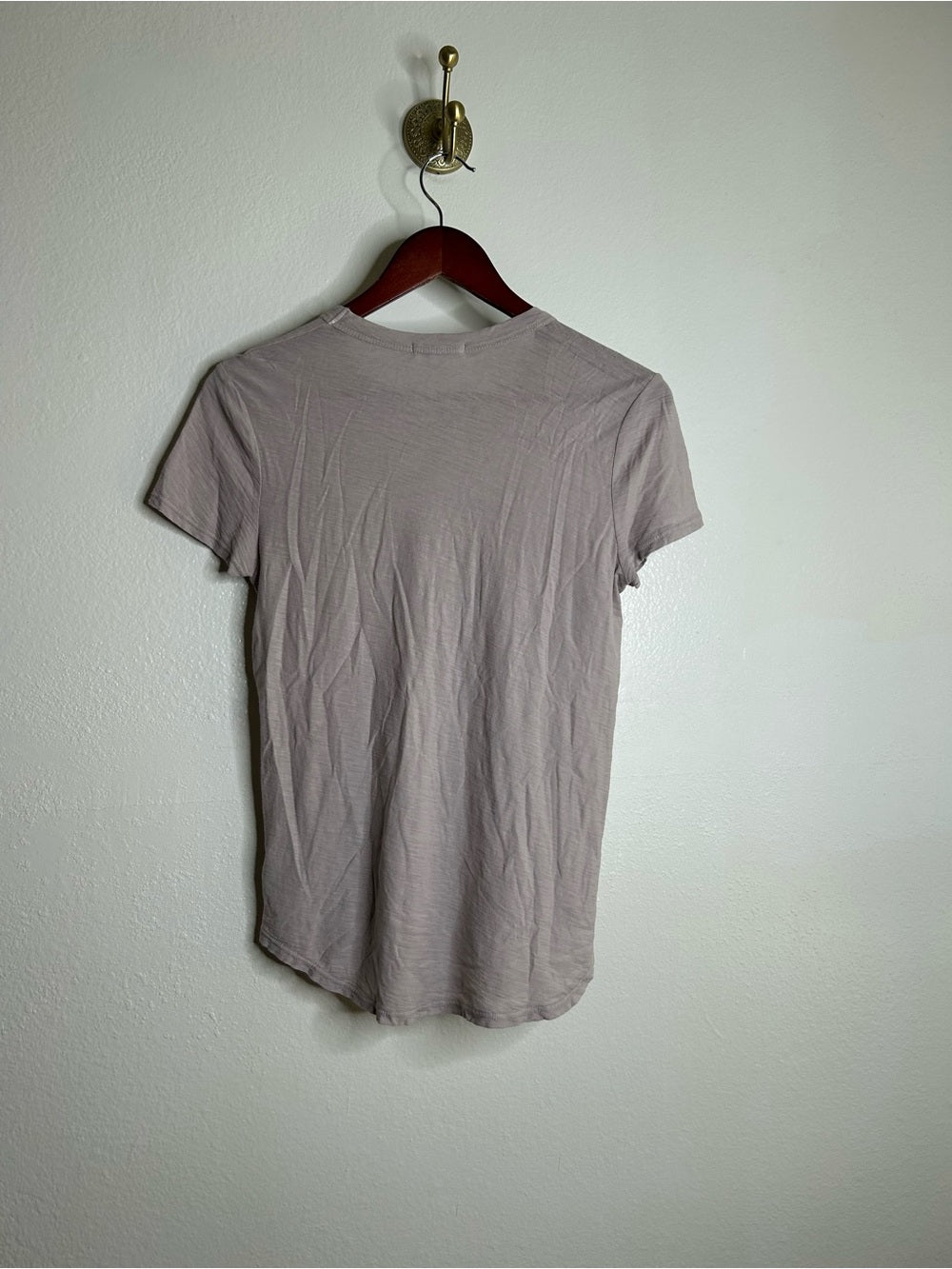 James Perse 100% Cotton Light Purple Short Sleeve T - Shirt