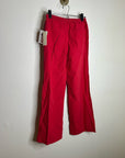 Nation LA 100% Pima Cotton Poplin Lucia Drawstring Pant in Heartbeat Red