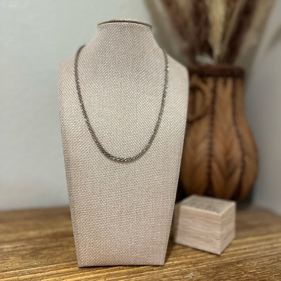 Necklace 925 Sterling Silver Textured Thick Popcorn Chain Necklace