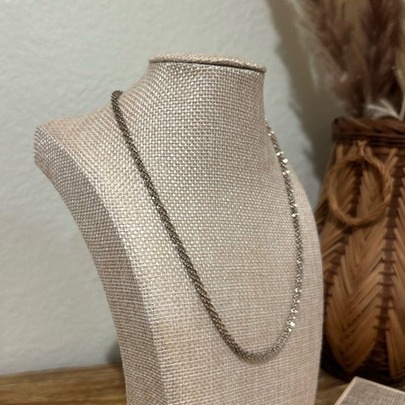 Necklace 925 Sterling Silver Textured Thick Popcorn Chain Necklace