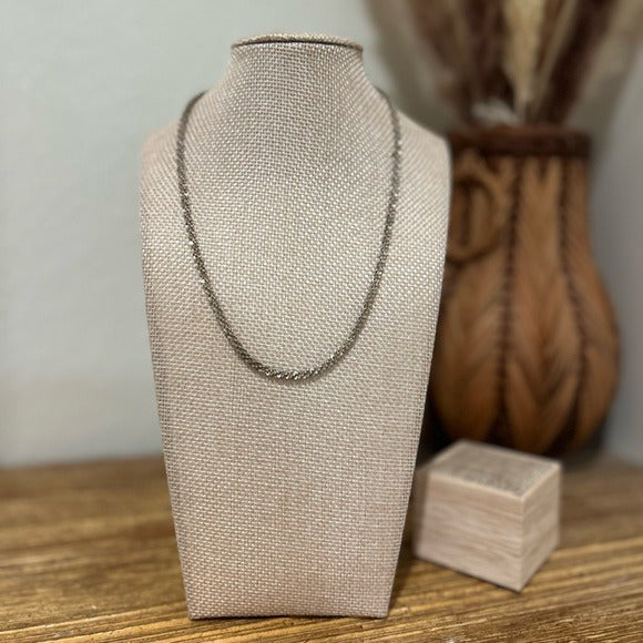 Necklace 925 Sterling Silver Textured Thick Popcorn Chain Necklace
