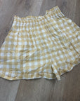 Cleobella x Arrows & Bows 100% Organic Cotton Yellow Gingham Sunkissed Set
