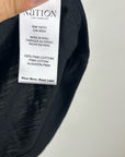 Nation LTD 100% Pima Cotton V - Neck Ruffle Blondie Short Sleeve Top