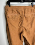 J. Crew 100% Cotton Tie Waist Camp Straight Leg Corduoory Pant