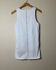 Rag & Bone Silk Cotton Panel Floral Neutral Layered Tank Top