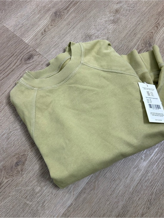 MATE The Label 100% Organic Cotton Lightweight Terry Raglan Sweatshirt