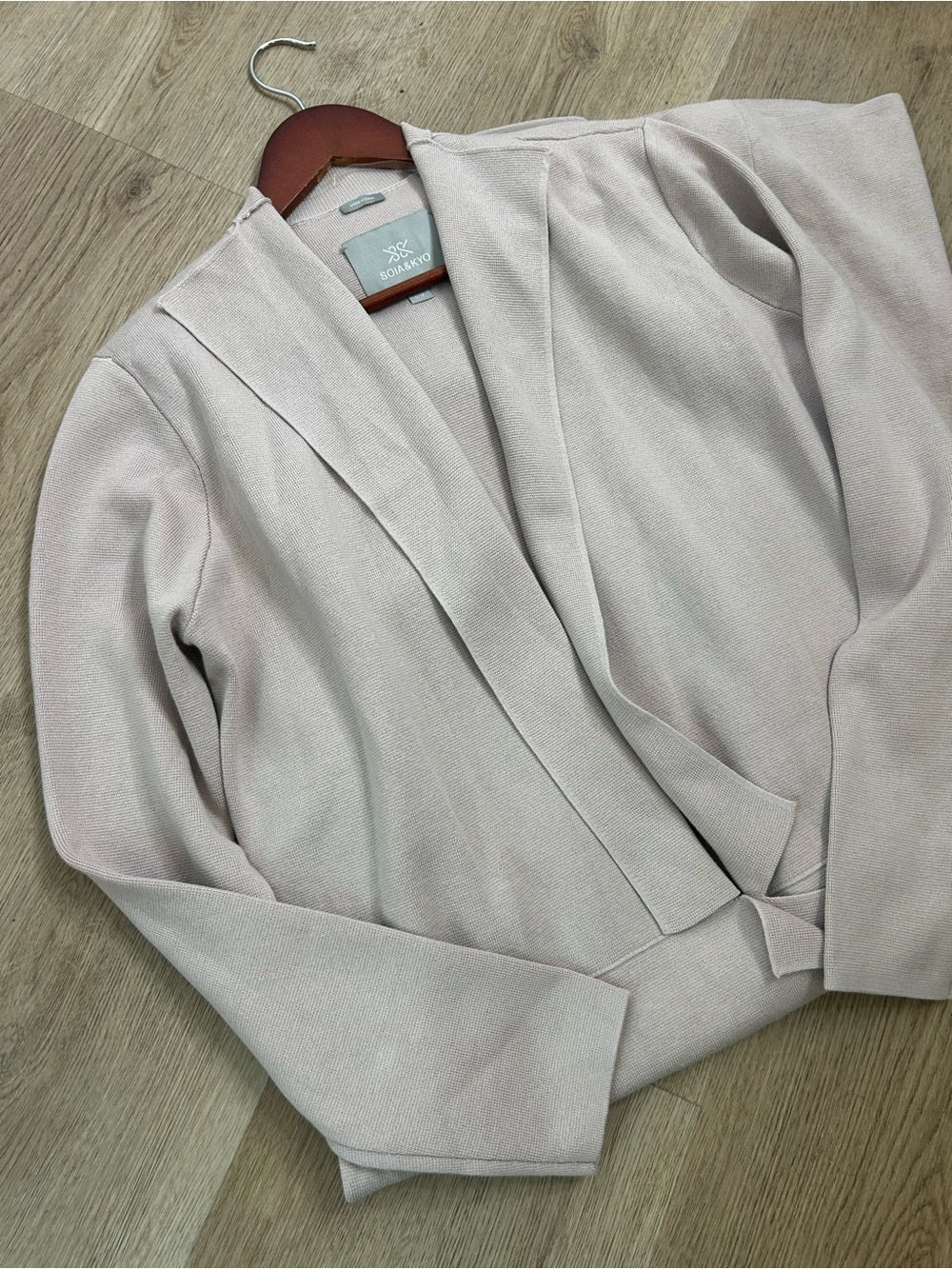 Sonia &amp; Kyo 100% Organic Cotton Estella Knit Duster 'Coatigan' Coat  Cardigan
