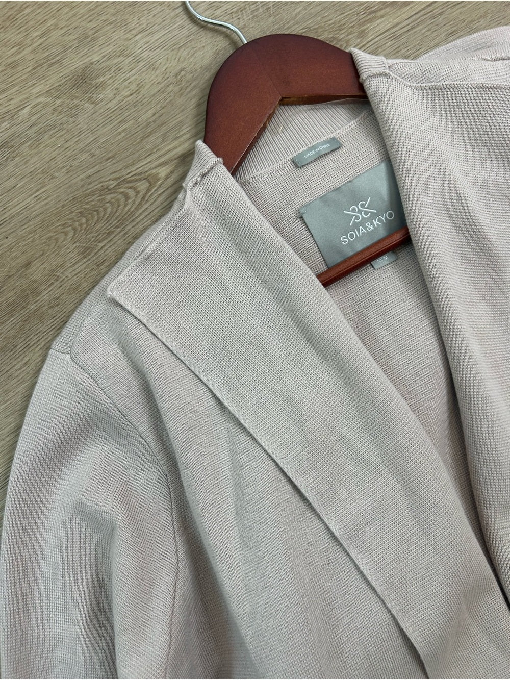 Sonia &amp; Kyo 100% Organic Cotton Estella Knit Duster 'Coatigan' Coat  Cardigan