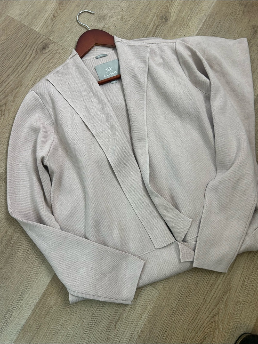 Sonia &amp; Kyo 100% Organic Cotton Estella Knit Duster 'Coatigan' Coat  Cardigan
