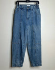 Pistola Hemp Cotton Lily Balloon Front Seamed Tapered Jean