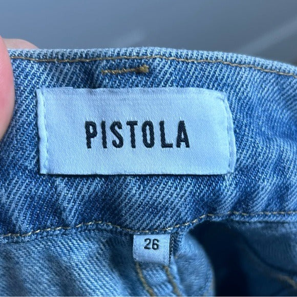 Pistola Hemp Cotton Lily Balloon Front Seamed Tapered Jean