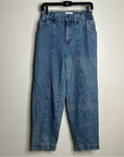 Pistola Hemp Cotton Lily Balloon Front Seamed Tapered Jean