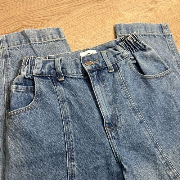 Pistola Hemp Cotton Lily Balloon Front Seamed Tapered Jean