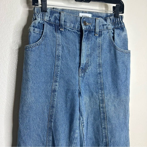 Pistola Hemp Cotton Lily Balloon Front Seamed Tapered Jean