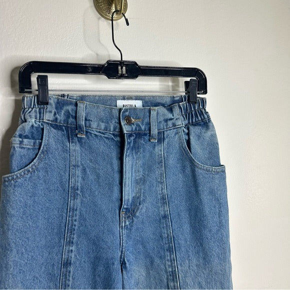Pistola Hemp Cotton Lily Balloon Front Seamed Tapered Jean