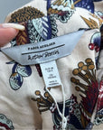 & Other Stories 100% Cotton Neutral Crinkle Cotton Button Down Shirt