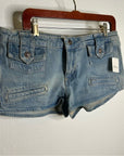 Free People 100% Cotton Laguna Micro Denim Mini Jean Shorts