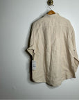 MATE The Label 100% Organic Linen Oversized Long Sleeve Shirt in Natural